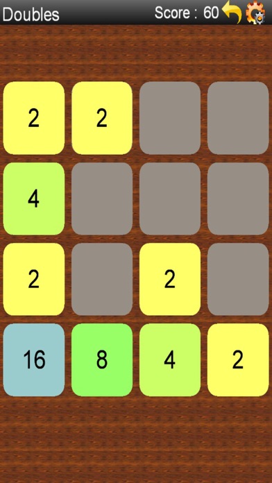 Screenshot #1 pour Doubles (2048)