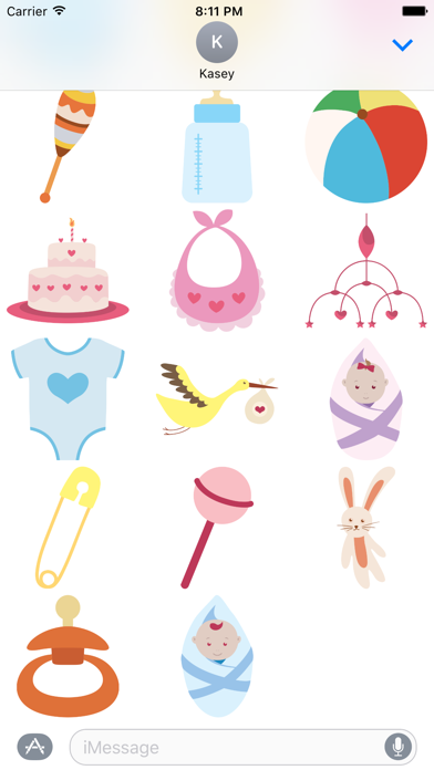 Baby Stickers Pack Screenshot