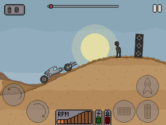 Screenshot #5 pour Death Rover: Space Zombie Rush