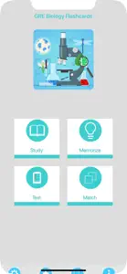GRE Biology Flashcards screenshot #1 for iPhone
