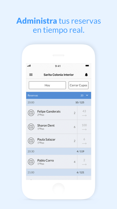 Screenshot #1 pour mesa 24/7 para restaurantes