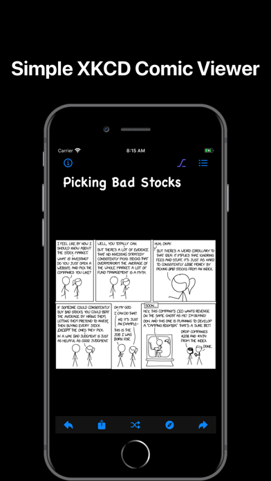 XKCD Unofficial: Wrist & Phone screenshot 2