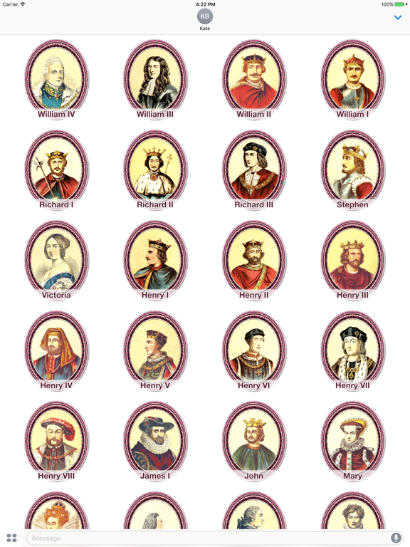 Screenshot #5 pour Famous Kings and Queens!