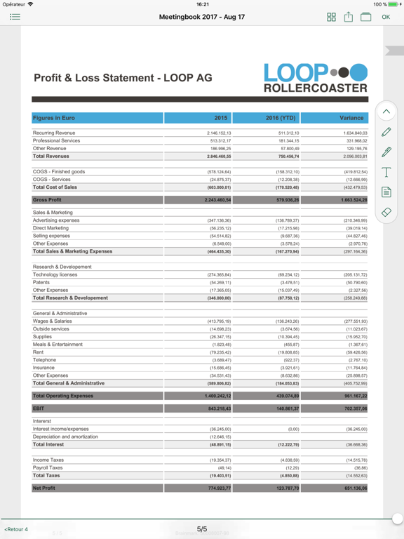 Screenshot #6 pour Brainloop Secure Client