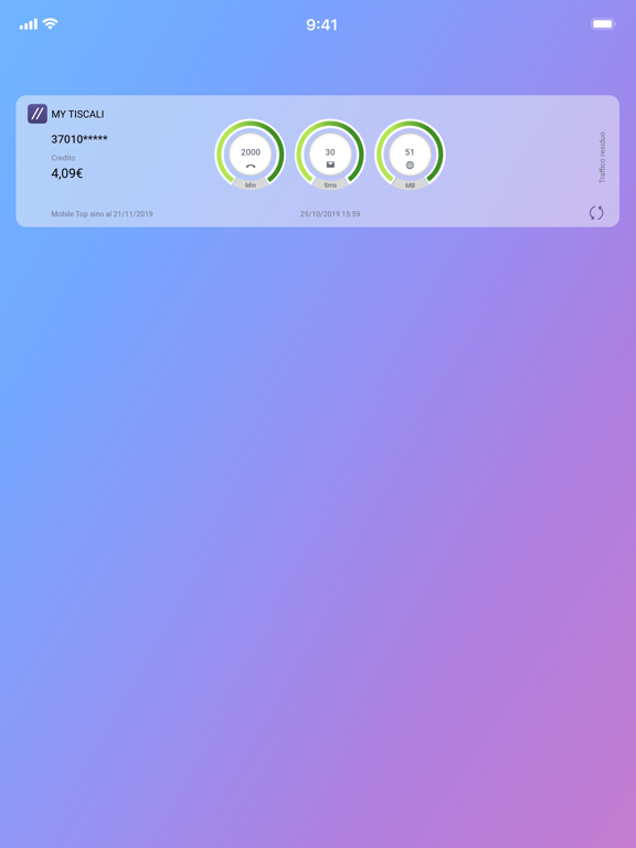 MyTiscali iPad screenshot 8