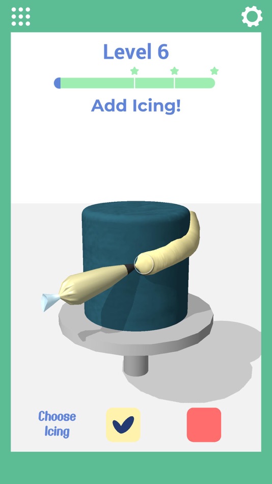 #4. Icing on the Cake (iOS) By: Lion Studios