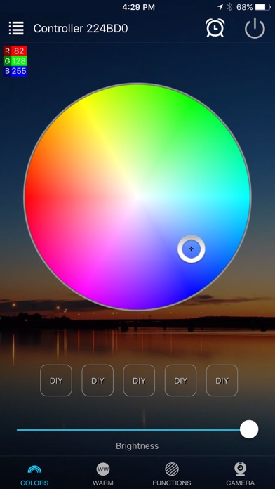 Illume wifi RGBW controller screenshot 2