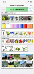 Nebraska Wildflowers screenshot #1 for iPhone
