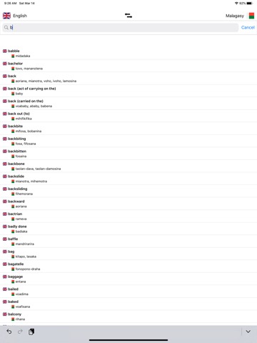 Malagasy-English Dictionaryのおすすめ画像5