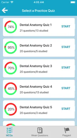 Game screenshot Dental Anatomy Quizzes apk