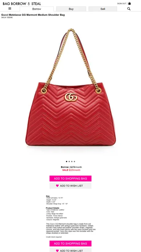 Bag Borrow or Steal