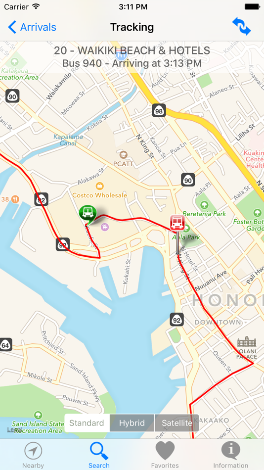 #5. DaBus2 - The Oahu Bus App (iOS) بواسطة: City and County of Honolulu
