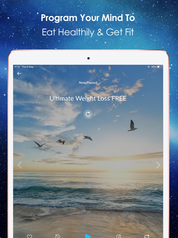 Ultimate Weight Loss Hypnosis iPad screenshot 4 - Health & Fitness app