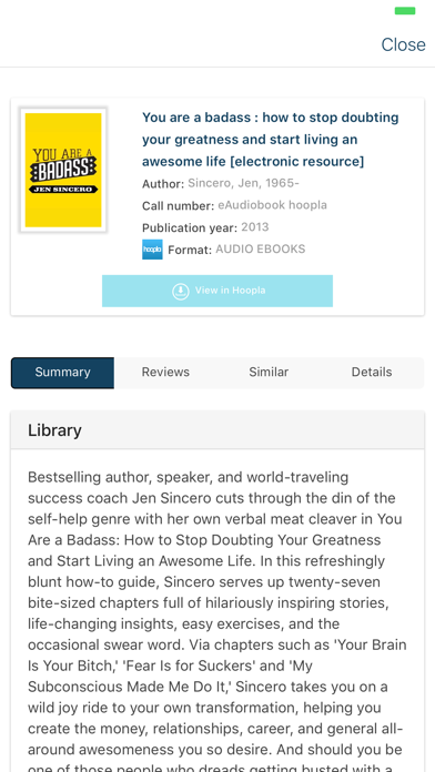 Redwood City Library screenshot 2