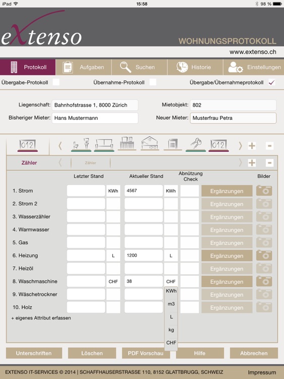 RIMO Sign Wohnungsprotokoll R5