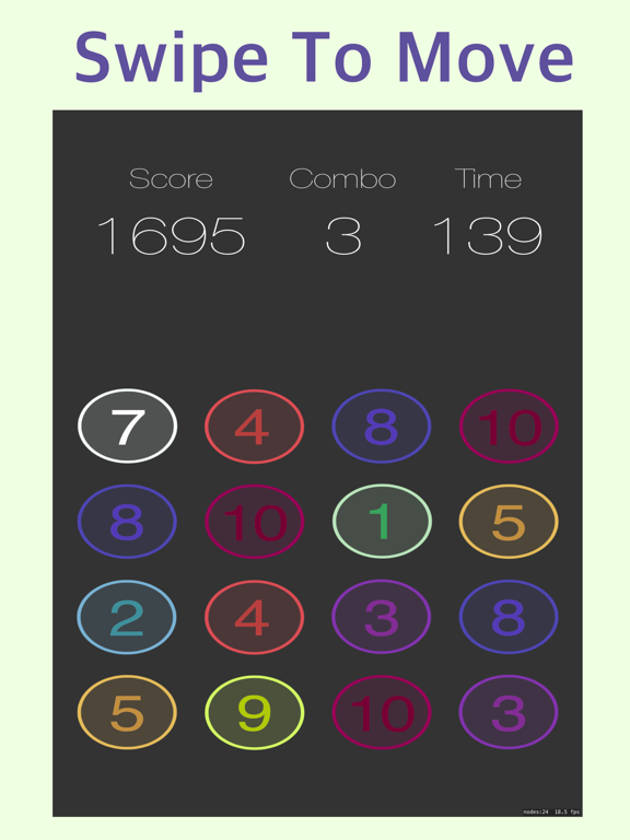 Screenshot #4 pour Balayez jusqu'à 1750 points
