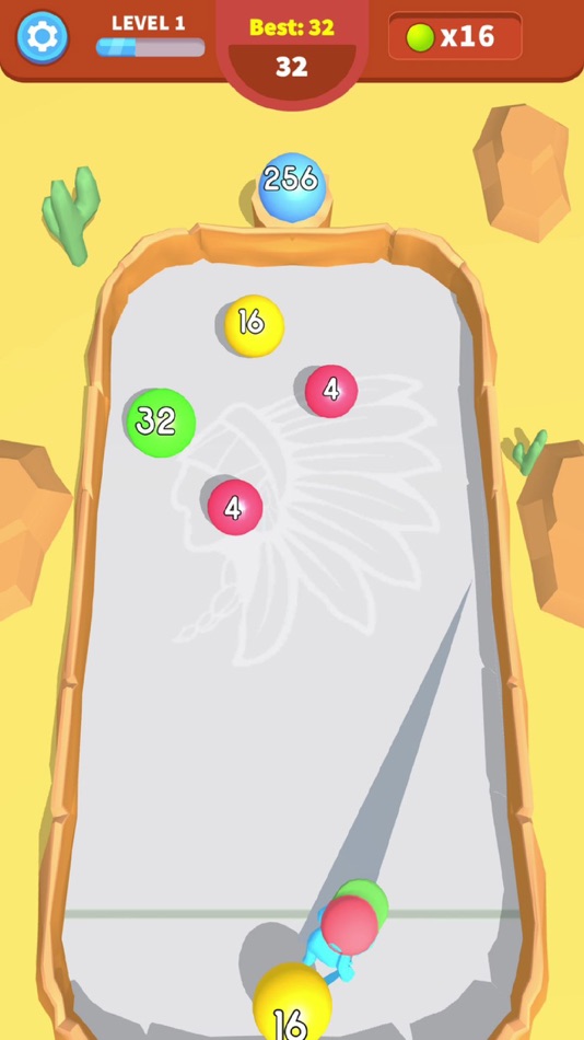 #1. 2048 Color 3D (iOS) 由: BAP