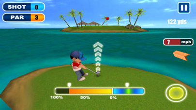 Fantasy Golf Games Mini Golf-X Screenshot