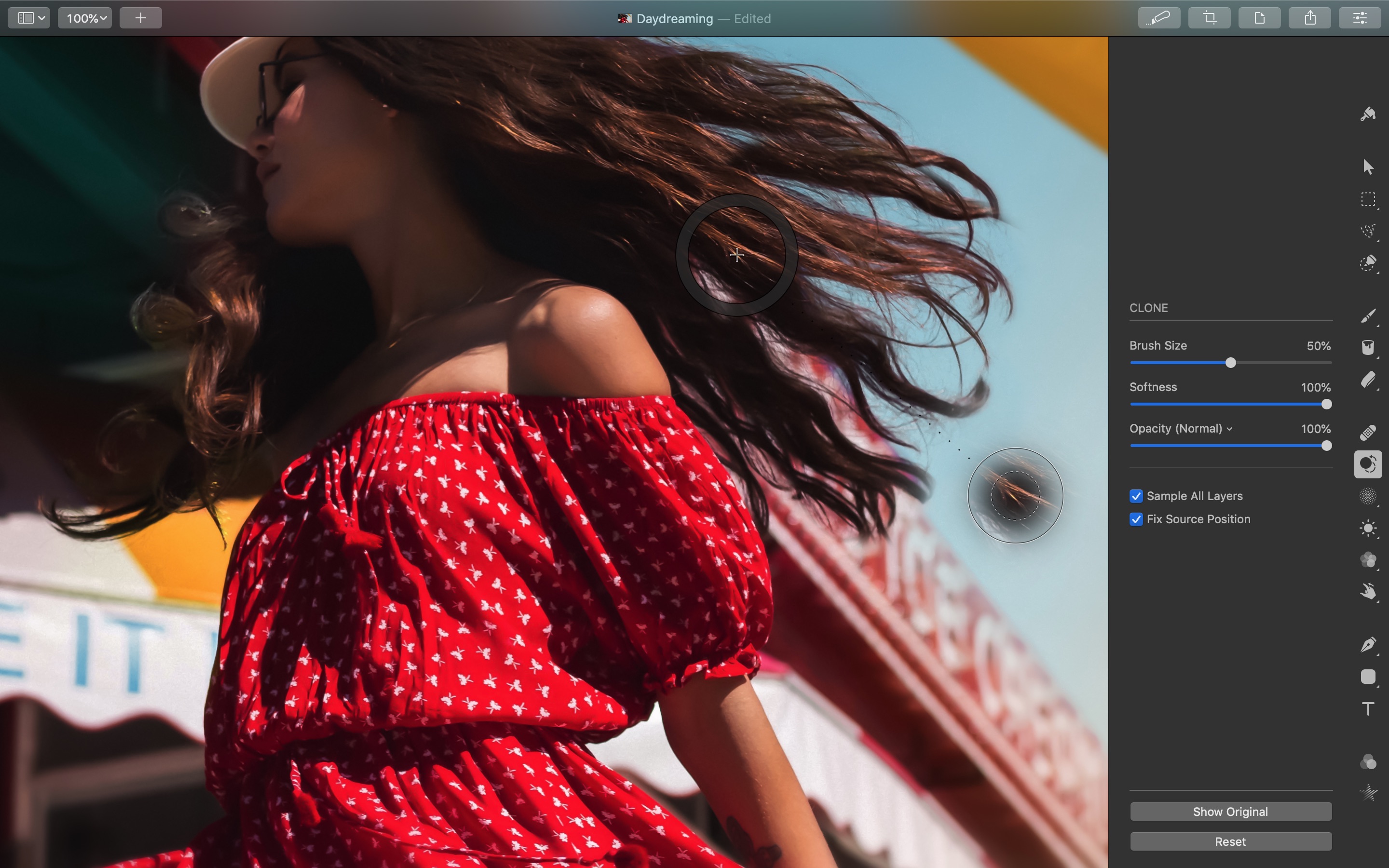Screenshot do app Pixelmator Pro