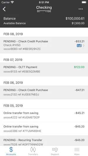 MetroWest CFCU Mobile Banking screenshot 4