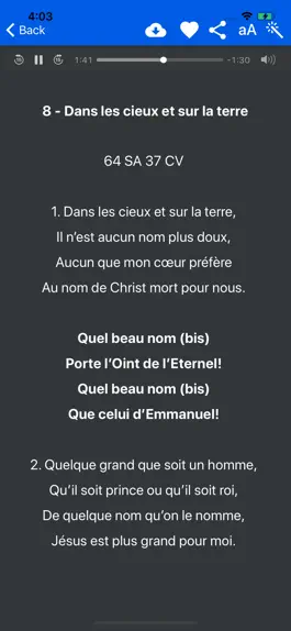 Game screenshot Chants D'Esperance Tunes hack