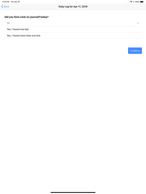 Screenshot #6 pour The Tick App