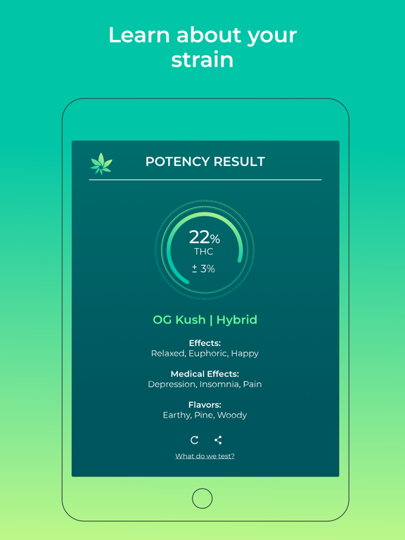 HiGrade: Cannabis Testing iPad screenshot 4 - Medical app