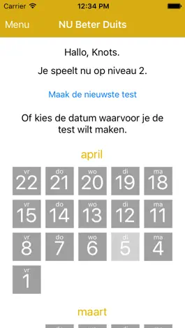 Game screenshot NU Beter Duits apk