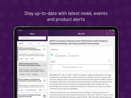 Screenshot #4 pour AVEVA Customer FIRST Support
