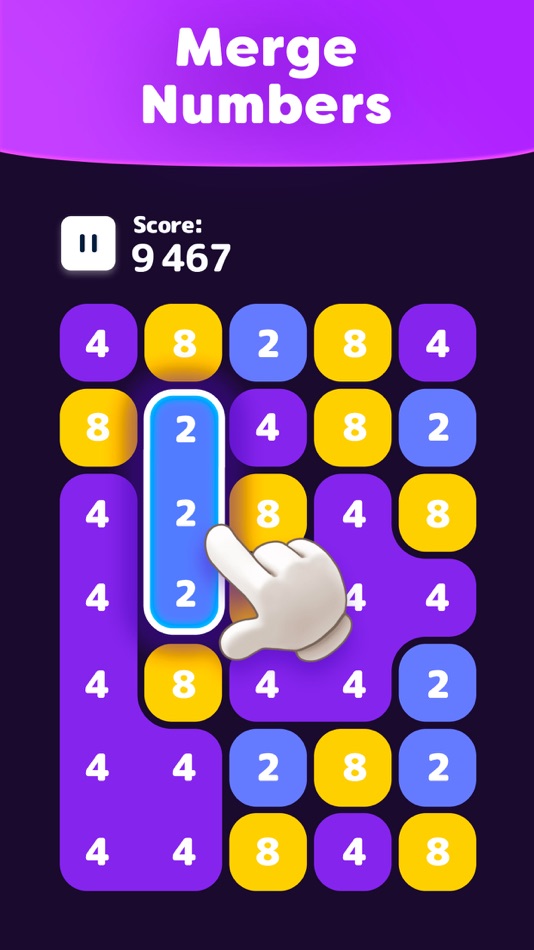 #2. LAVA - 2048 Merge Number Block (iOS) Ved: APPSYOULOVE LTD