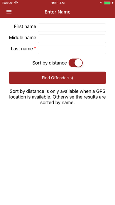 Offender Locator screenshot 5