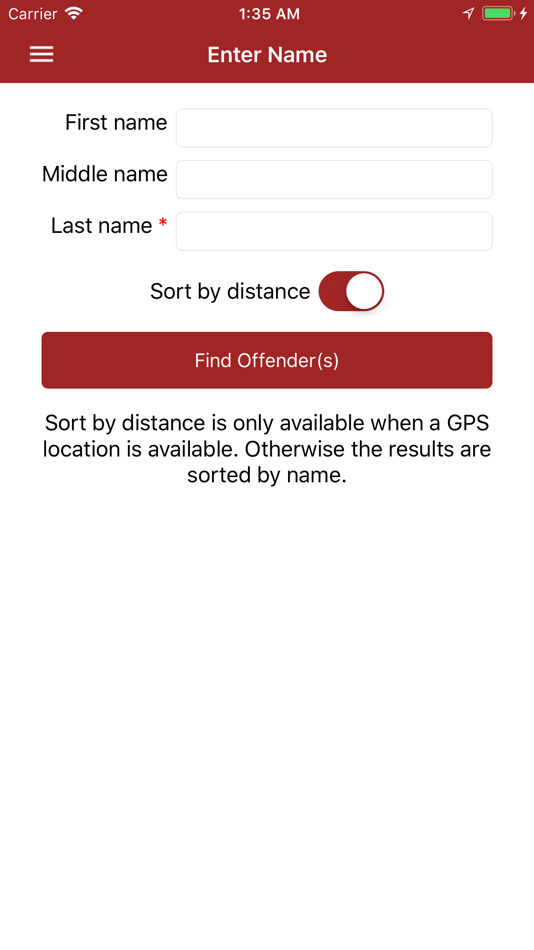 #5. Offender Locator (iOS) 由: Offender Locator Inc.