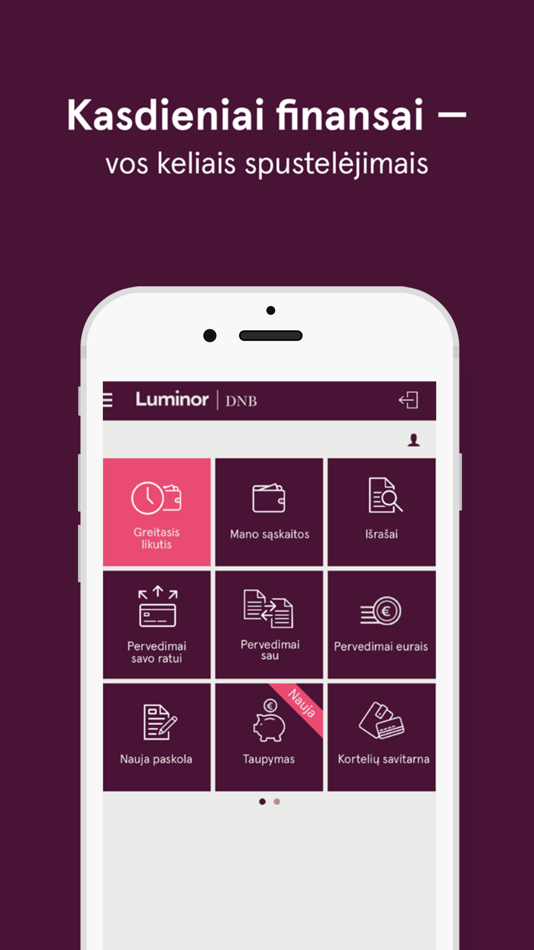 #3. Luminor Lietuva (iOS) Podle: Luminor Bank AB
