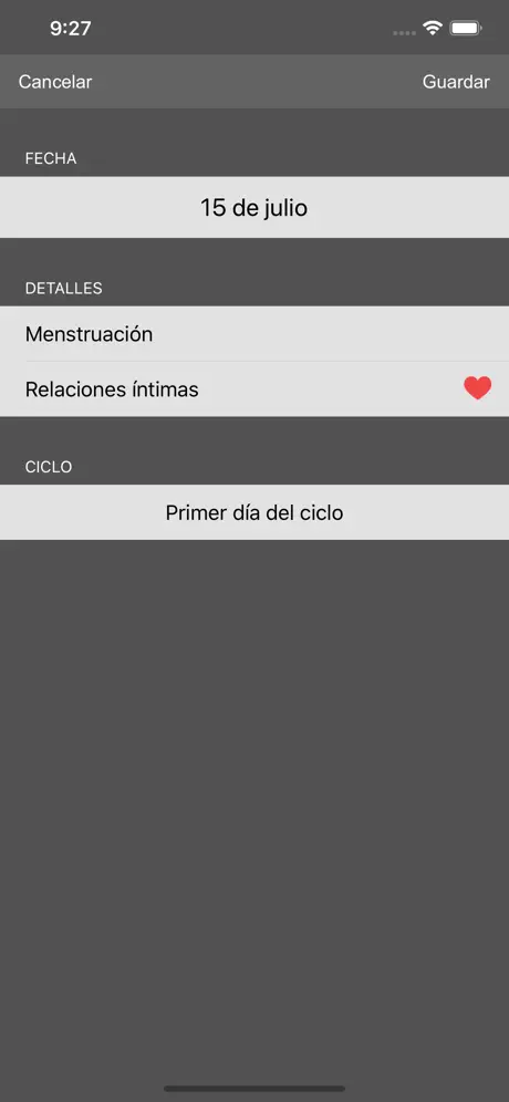 Calculadora de ovulación