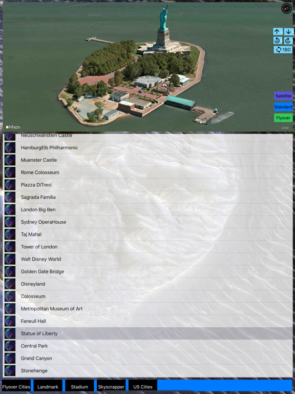 3D Cities and Places Pro iPad screenshot