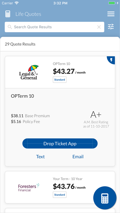 Life Insurance Quotes by PIPAC Screenshot