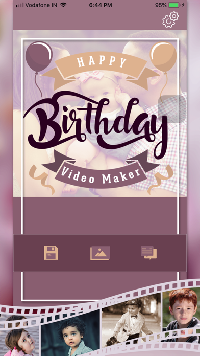 Screenshot #1 pour Video Maker Photos With Song