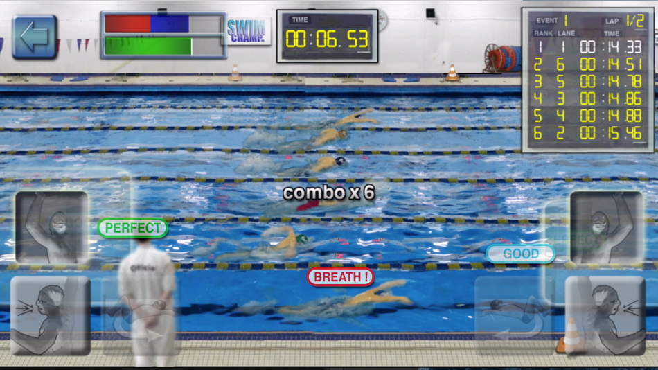 #5. SwimChamp (iOS) 由: Jean-Baptiste Bolcato