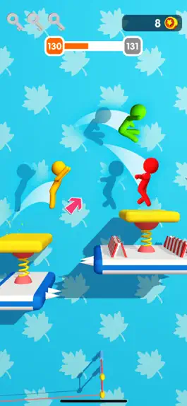 Game screenshot Parkour Man-Run On Sport Track hack