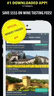napa valley winery finder real iphone screenshot 2