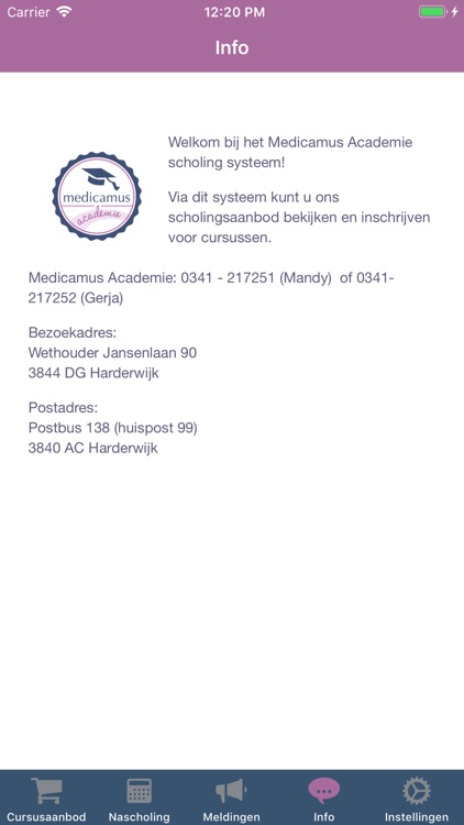 Medicamus Academie nascholing screenshot-3
