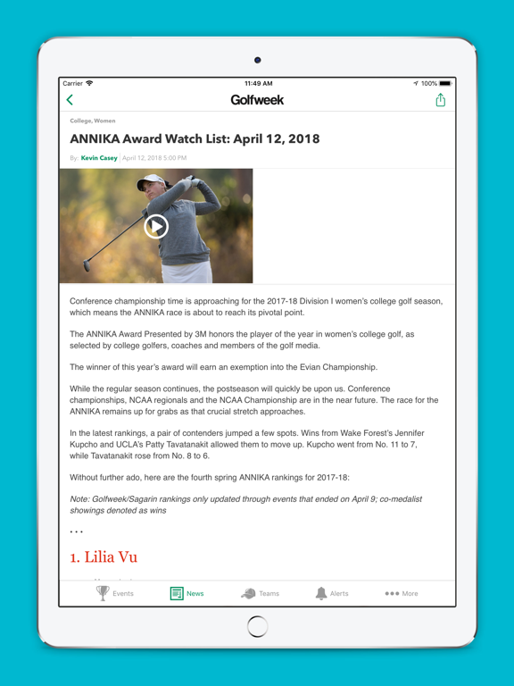App screenshot