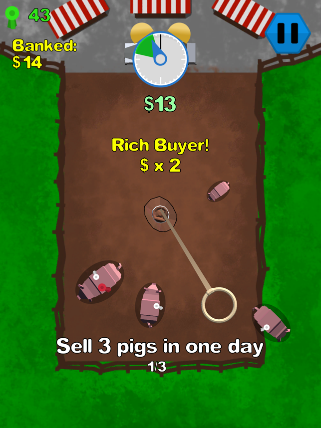 Big Pig Ranch, game for IOS