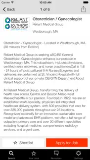 nejm careercenter iphone screenshot 4