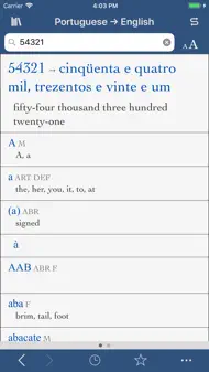 Collins Portuguese-English iphone bilder 2