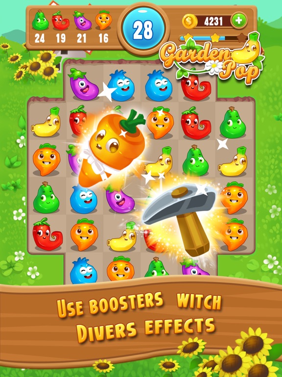 Garden Pop -  Charm Match-3 screenshot 2