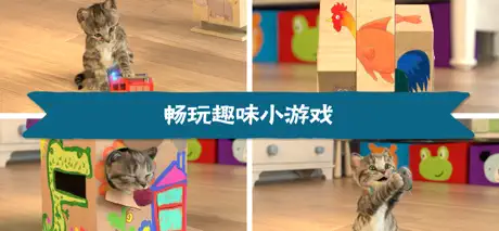 小猫咪 - 我的电子宠物小猫（最佳儿童虚拟小猫游戏）3+