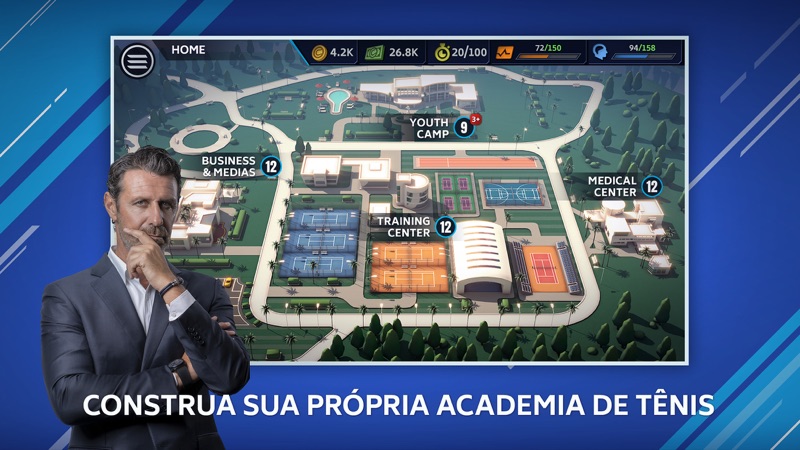 Tennis Manager Mobile screenshot 1