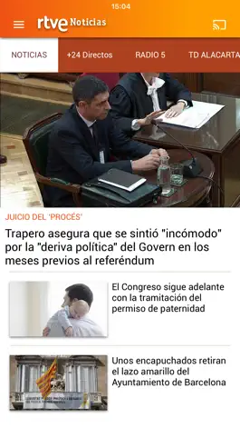 Game screenshot RTVE Noticias mod apk