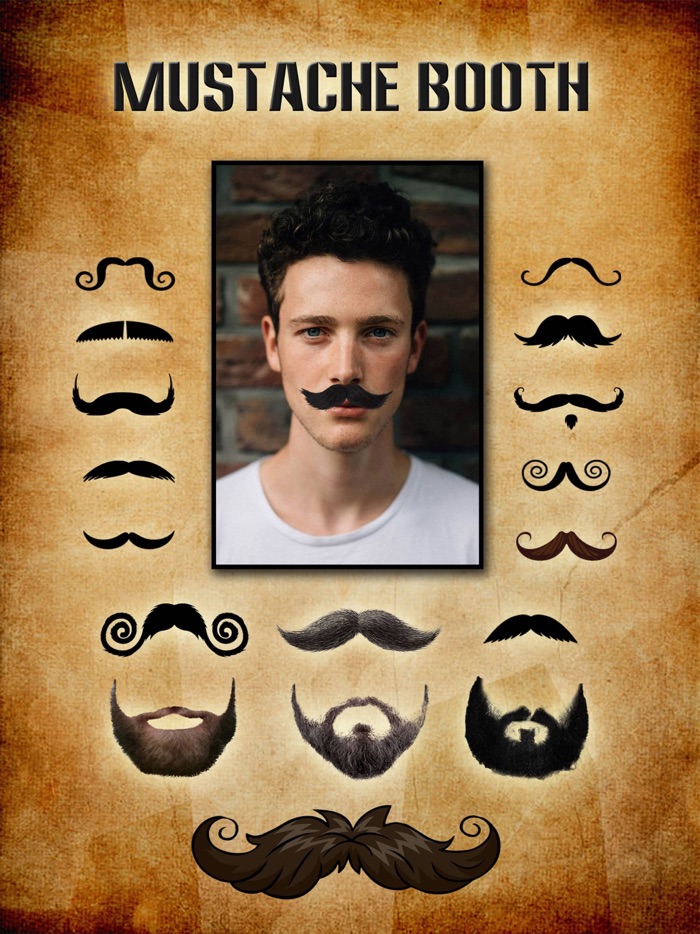 Mustache Camera - Grow a Beard